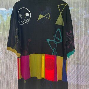 Staley Gretzinger Art to Wear Patchwork Top